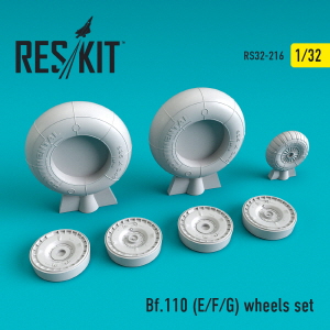 [사전 예약] RS32-0216 1/32 Bf-110 (E,F,G) wheels set (1/32)