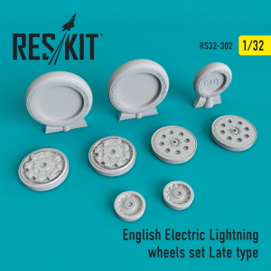 RS32-0302 1/32 EE Lightning wheels set (late type) (1/32)