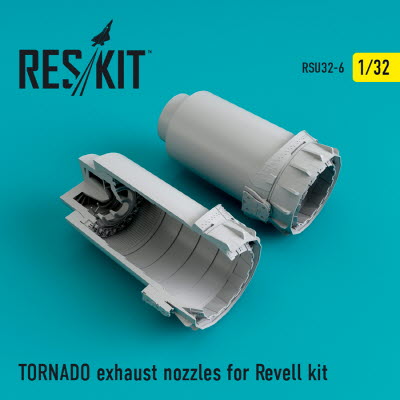 [사전 예약] RSU32-0006 1/32 Tornado exhaust nozzles for Revell kit (1/32)