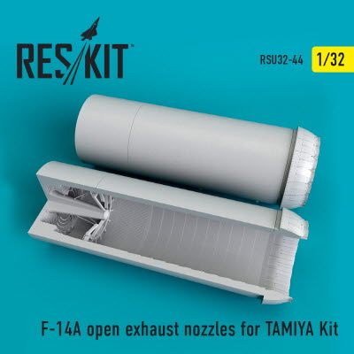 RSU32-0044 1/32 F-14A \"Tomcat\" open exhaust nozzles for Tamiya kit (1/32)