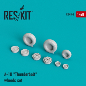 [사전 예약] RS48-0002 1/48 A-10 "Thunderbolt" (weighted) wheels set (1/48)