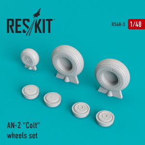 RS48-0003 1/48 AN-2 \"Colt\" wheels set (1/48)