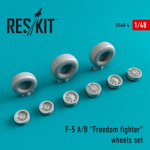 [사전 예약] RS48-0004 1/48 F-5 (A,B) "Freedom fighter" wheels set (1/48)