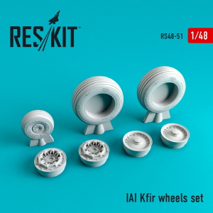 RS48-0051 1/48 IAI Kfir wheels set (1/48)