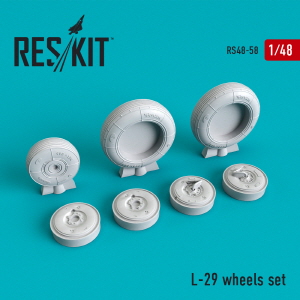 [사전 예약] RS48-0058 1/48 L-29 wheels set (1/48)
