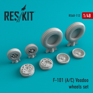 [사전 예약] RS48-0112 1/48 F-101 (A,C) "Voodoo" wheels set (1/48)