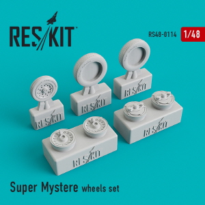 RS48-0114 1/48 Super Mystère wheels set (1/48)
