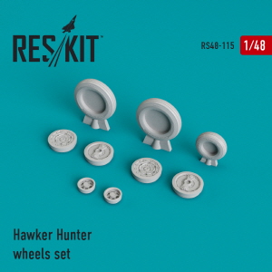 RS48-0115 1/48 Hawker Hunter wheels set (1/48)
