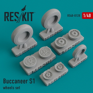 RS48-0128 1/48 Buccaneer S1 wheels set (1/48)