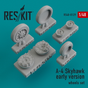RS48-0129 1/48 A-4 \"Skyhawk\" early version wheels set (1/48)