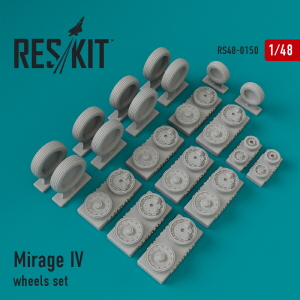 [사전 예약] RS48-0150 1/48 Mirage IV wheels set (1/48)