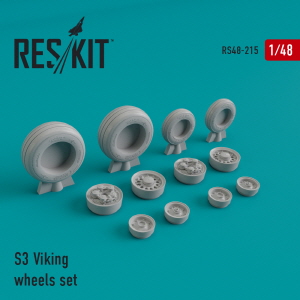 [사전 예약] RS48-0215 1/48 S-3 \"Viking\" wheels set (1/48)