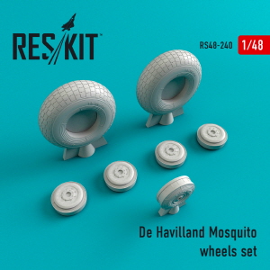 RS48-0240 1/48 DH.98 \"Mosquito\" wheels set (1/48)