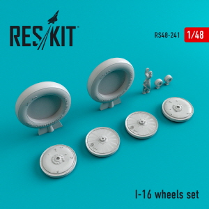 RS48-0241 1/48 I-16 wheels set (1/48)