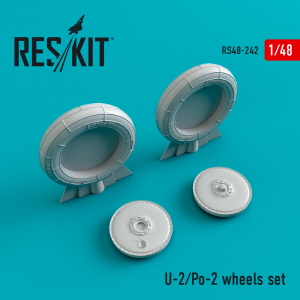 [사전 예약] RS48-0242 1/48 U-2/Po-2 wheels set (1/48)