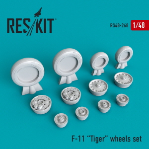 [사전 예약] RS48-0268 1/48 F-11 \"Tiger\" wheels set (1/48)