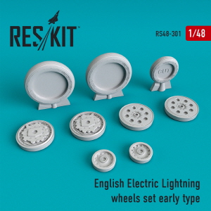 RS48-0301 1/48 EE Lightning wheels set early type (1/48)