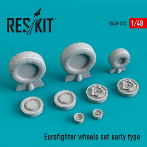 RS48-0312 1/48 Eurofighter wheels set early type (1/48)