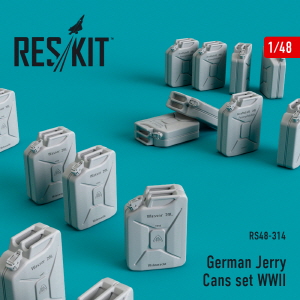 RS48-0314 1/48 20 litre jerry can - German army (WWll) (16 pcs) (1/48)