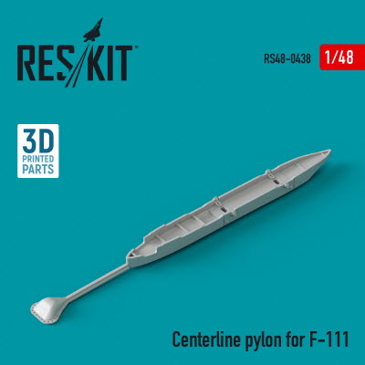 [사전 예약] RS48-0438 1/48 Centerline pylon for F-111 (3D Printing) (1/48)
