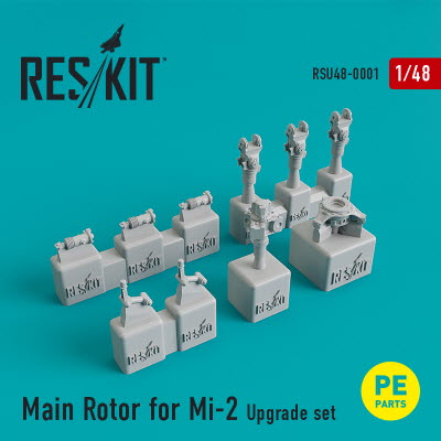 RSU48-0001 1/48 Main Rotor for Mi-2 (1/48)