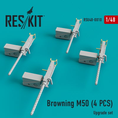 RSU48-0010 1/48 Browning M50 (4 pcs) (1/48)