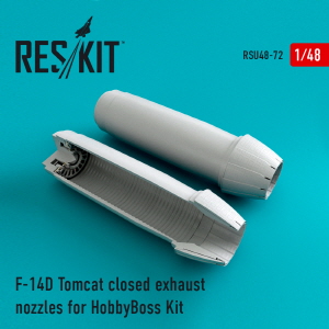 RSU48-0072 1/48 F-14D "Tomcat" closed exhaust nozzles for HobbyBoss kit (1/48)