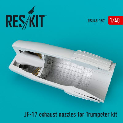 RSU48-0157 1/48 JF-17 exhaust nozzle for Trumpeter kit (1/48)