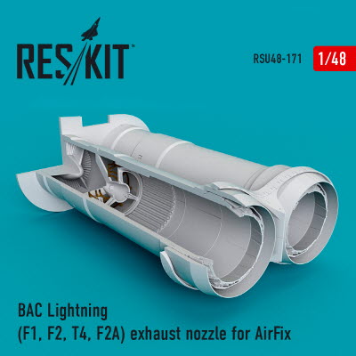[사전 예약] RSU48-0171 1/48 BAC Lightning (F1, F2, T4, F2A) exhaust nozzle for AirFix kit (1/48)