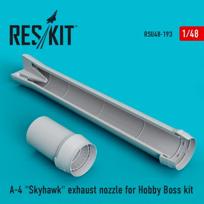 RSU48-0193 1/48 A-4 (E,F,K,L,M) \"Skyhawk\" exhaust nozzle for Hobby Boss kit (1/48)