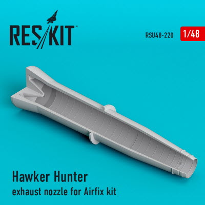 RSU48-0220 1/48 Hawker Hunter exhaust nozzle for Airfix kit (1/48)