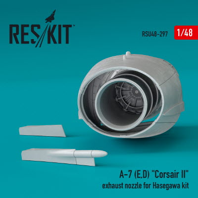 RSU48-0297 1/48 A-7 (E,D) \"Corsair II\" exhaust nozzle for Hasegawa kit (1/48)