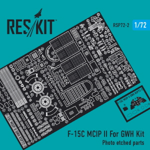 RSP72-0002 1/72 F-15C MCIP ll for GWH kit (Photo etched parts) (1/72)