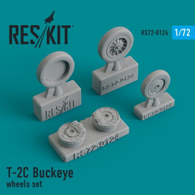 [사전 예약] RS72-0124 1/72 T-2C \"Buckeye\" wheels set (1/72)