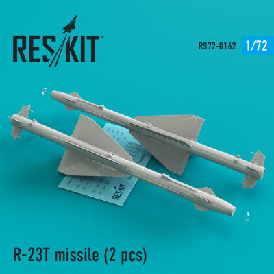 RS72-0162 1/72 R-23Т missiles (2 pcs) (1/72)