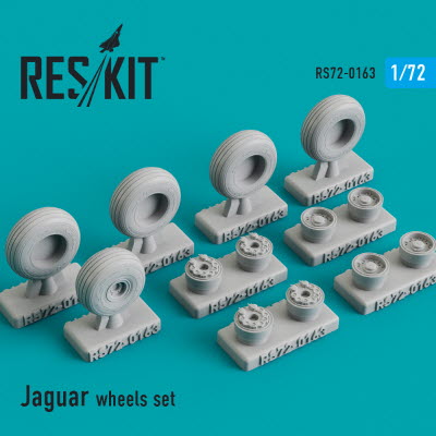 RS72-0163 1/72 Sepecat Jaguar wheels set (1/72)