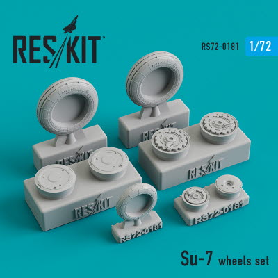[사전 예약] RS72-0181 1/72 Su-7 wheels set (1/72)