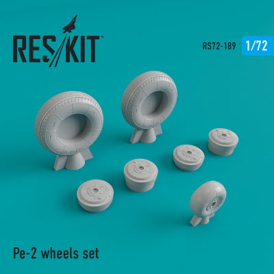 RS72-0189 1/72 Pe-2 wheels set (1/72)