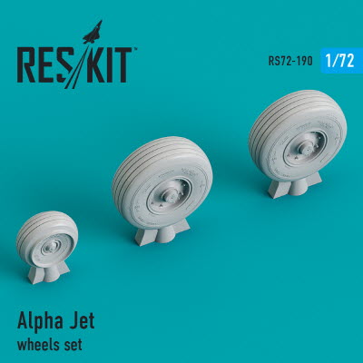 [사전 예약] RS72-0190 1/72 Alpha Jet wheels set (1/72)