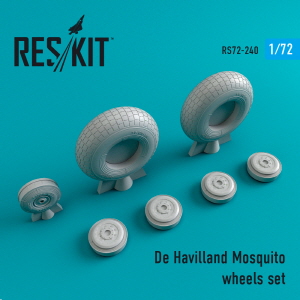 [사전 예약] RS72-0240 1/72 DH.98 "Mosquito" wheels set (1/72)