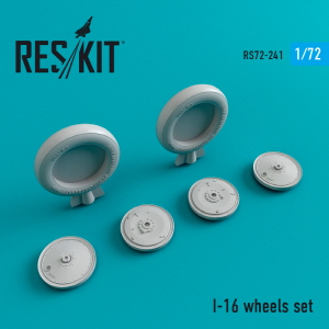 RS72-0241 1/72 I-16 wheels set (1/72)