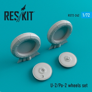 RS72-0242 1/72 U-2/Po-2 wheels set (1/72)