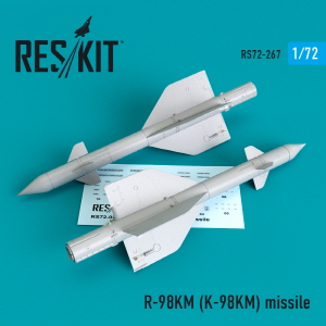 RS72-0267 1/72 R-98 KM (K-98KM) missile (2 pcs) (Su-11, Su-15, Yak-28) (1/72)