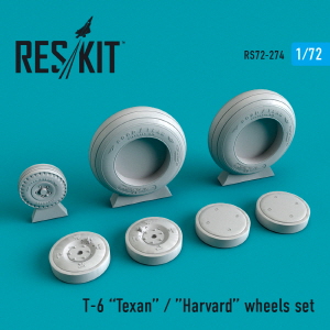 RS72-0274 1/72 T-6 \"Texan\" wheels set (1/72)