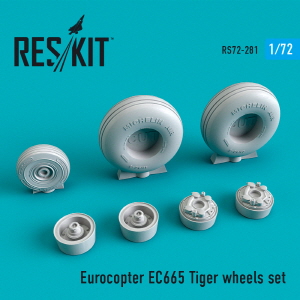 [사전 예약] RS72-0281 1/72 Eurocopter EC665 Tiger wheels set (1/72)