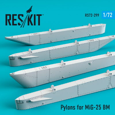 RS72-0299 1/72 Pylons for MiG-25 BM (1/72)