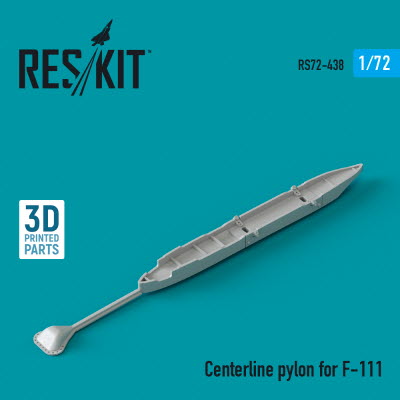 [사전 예약] RS72-0438 1/72 Centerline pylon for F-111 (3D Printing) (1/72)