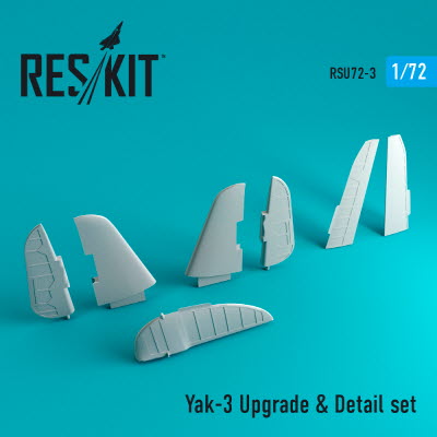 RSU72-0003 1/72 Yak-3 Upgrade & Detail set (1/72)