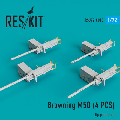[사전 예약] RSU72-0018 1/72 Browning M50 (4 pcs) (1/72)