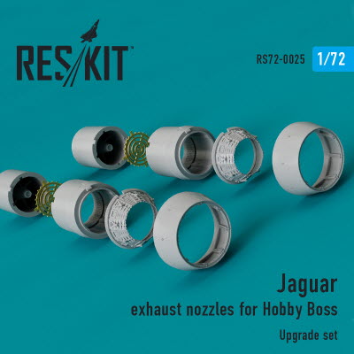 [사전 예약] RSU72-0025 1/72 Jaguar exhaust nozzles for HobbyBoss kit (1/72)